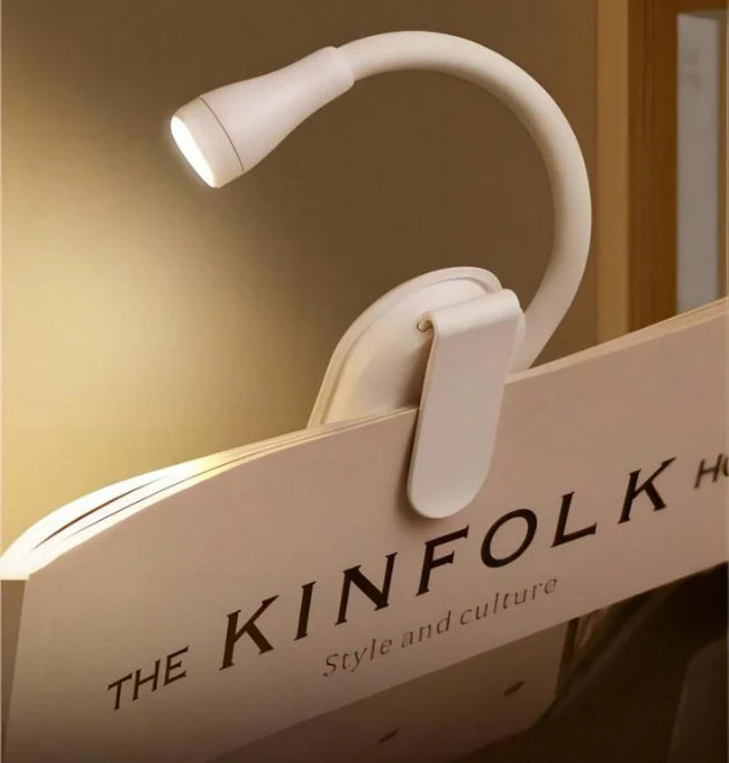 Clip-On LED Reading Light with 3 Modes ( FREE Erasable Pen Set )