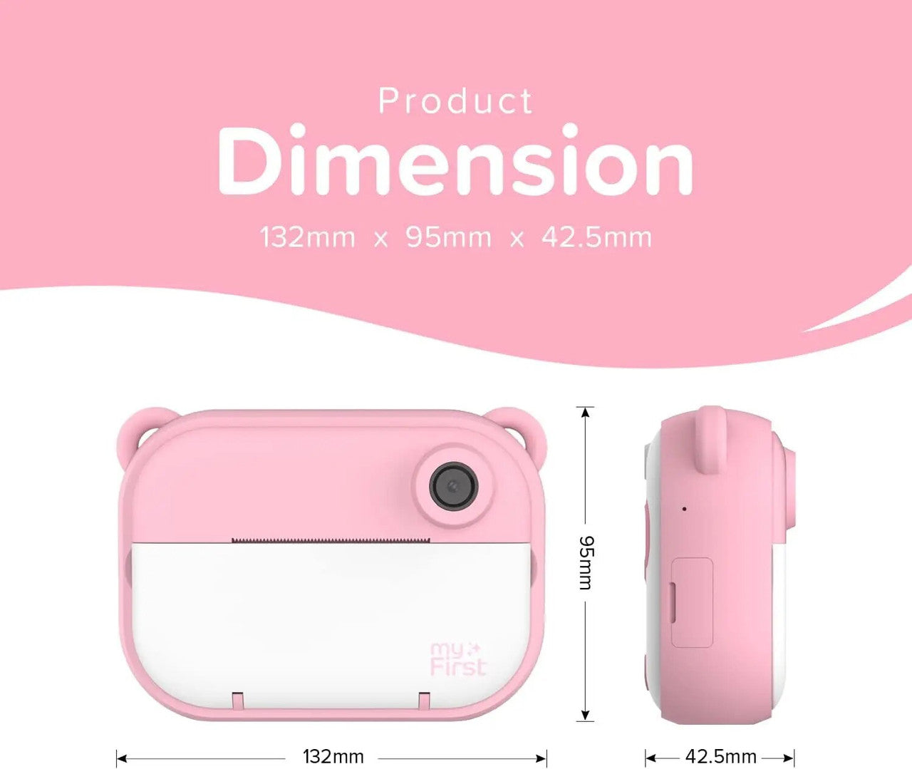 Instant™ Print Digital Camera- Random colours