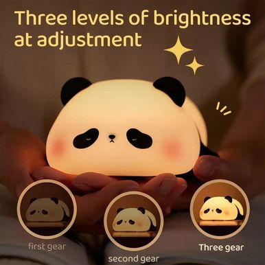 Sleeping Panda Kawaii Night Light