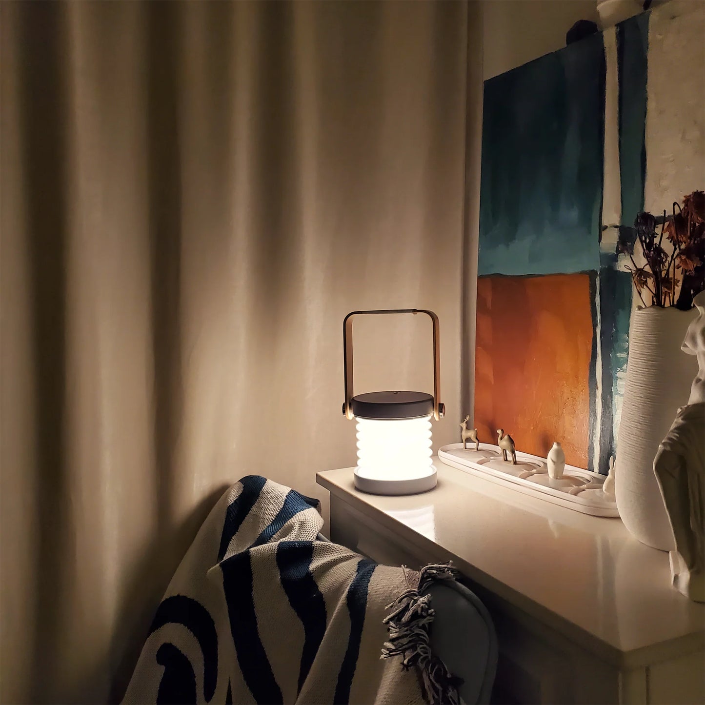 4-in-1 Collapsable Table Lamp