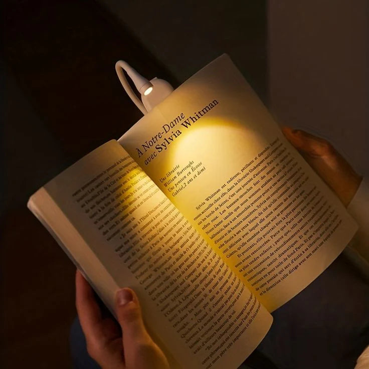 Clip-On LED Reading Light with 3 Modes ( FREE Erasable Pen Set )