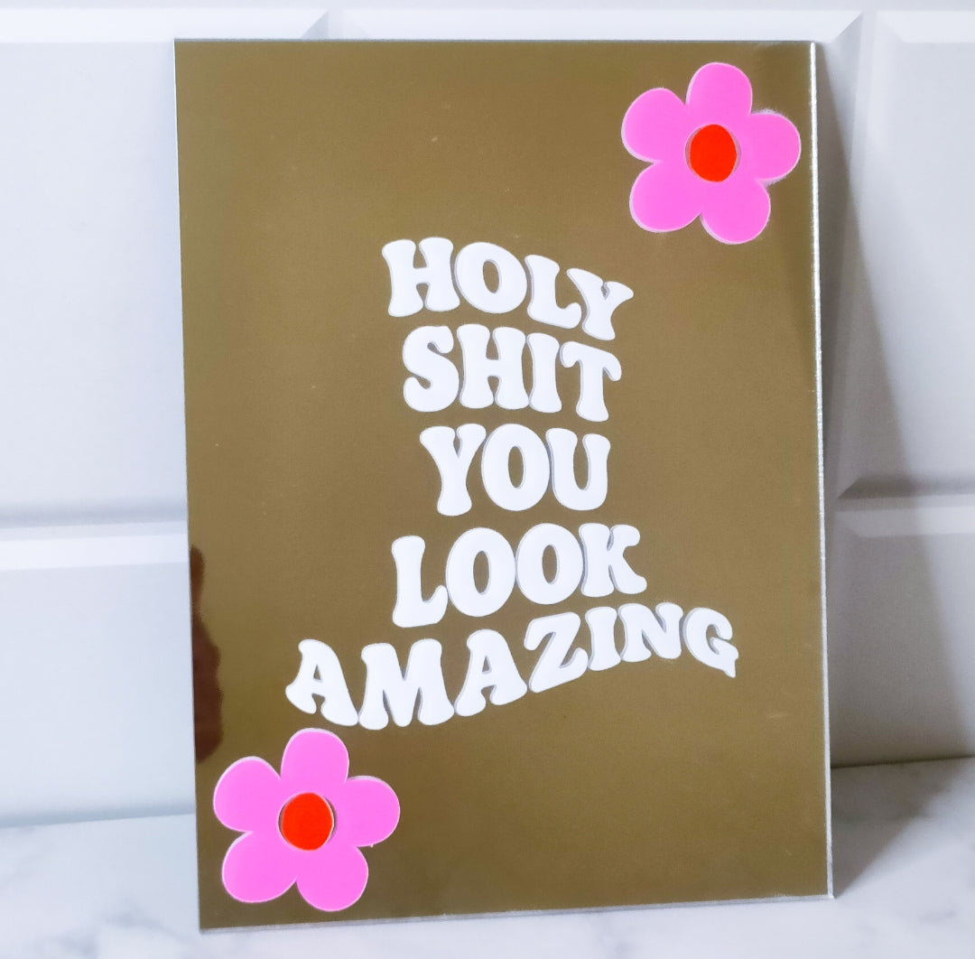 Retro Mirror Set of 4