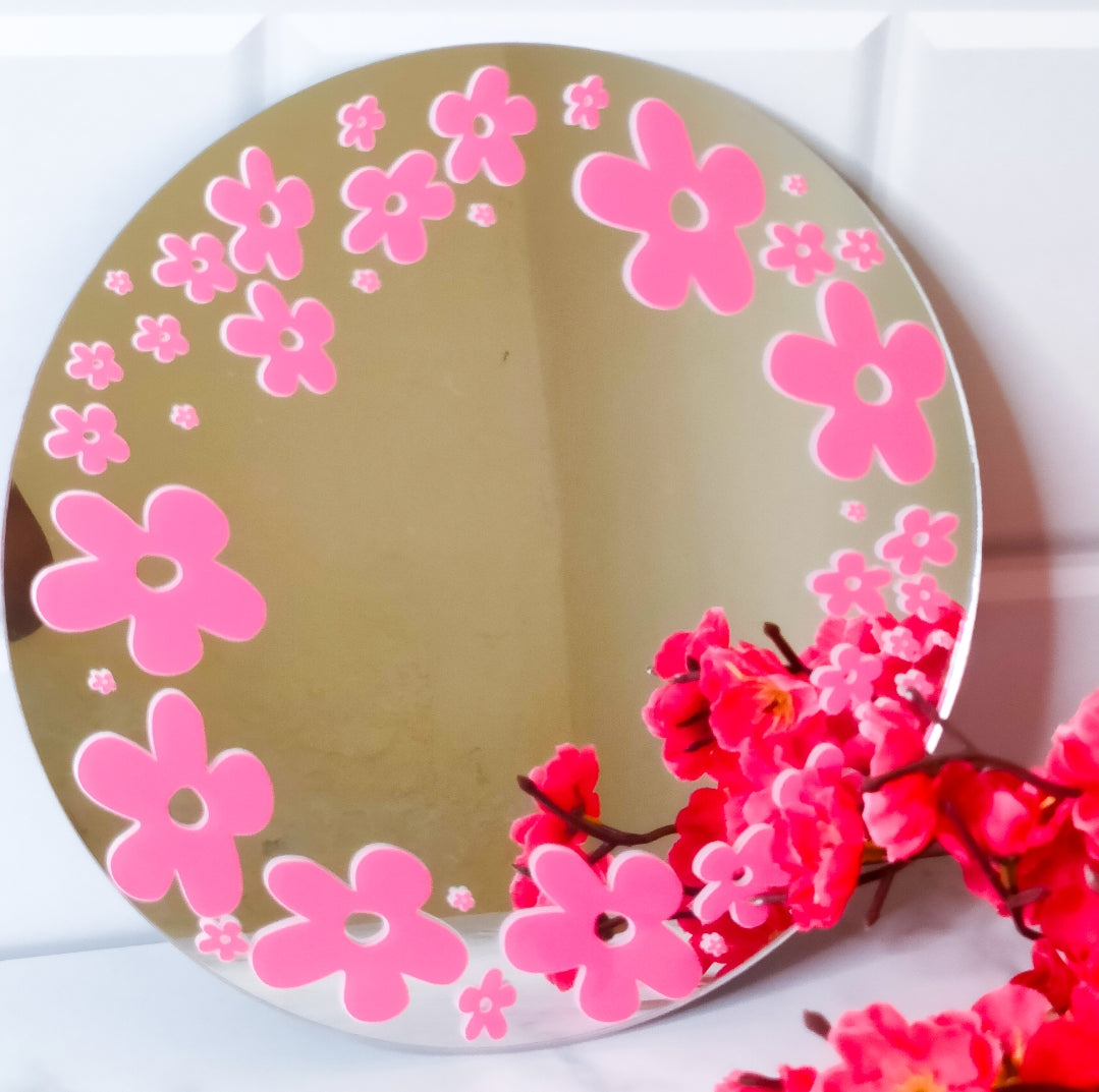 Retro Mirror Set of 4