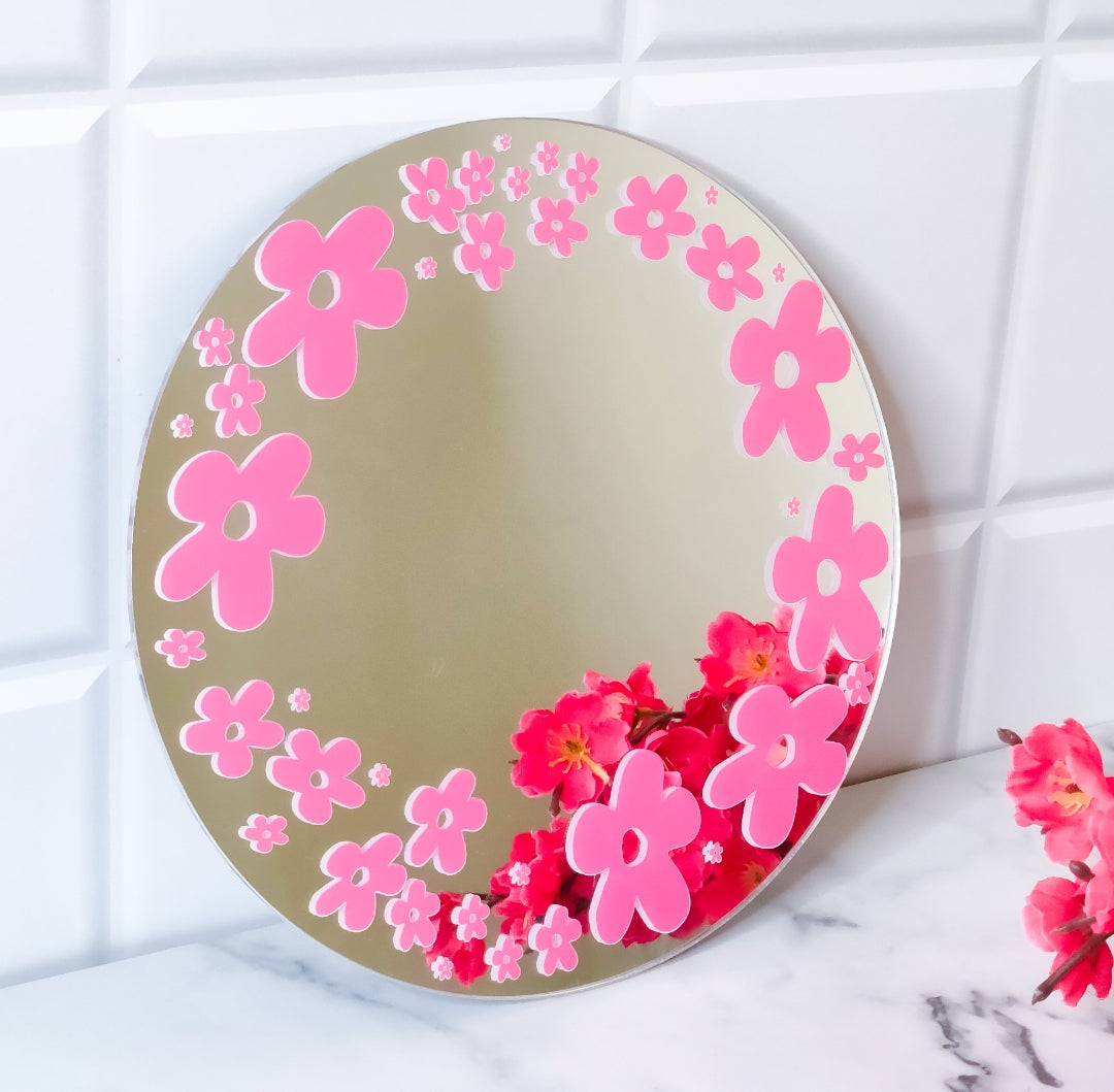 Floral Garland Mirror