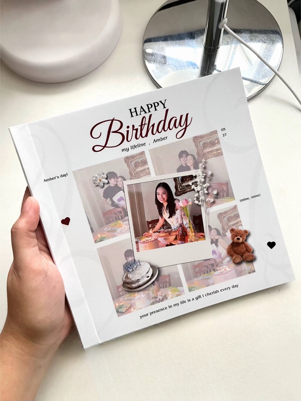Personalized Your Memories Photobook ( 20 x 20 cm )