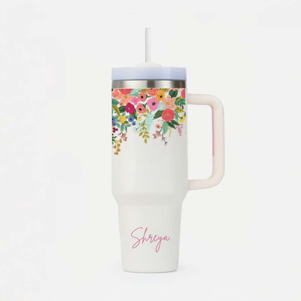 BotaniCup™ Tumbler with Straw & Lid