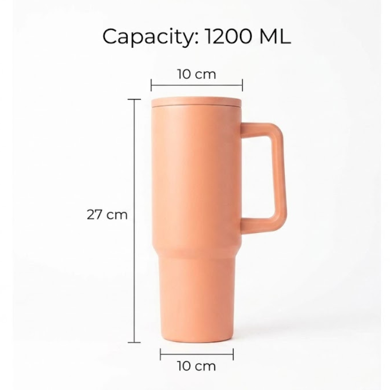 Personlised Kind of Mine Tumbler in Peach Color