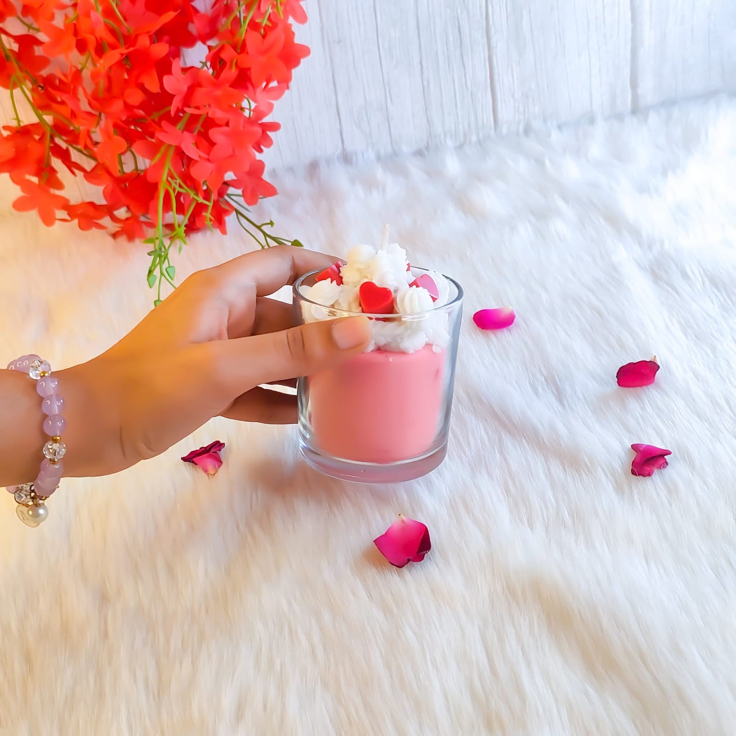 Pure Strawberry Indulgence β Fragrance, Warmth & Joy candle