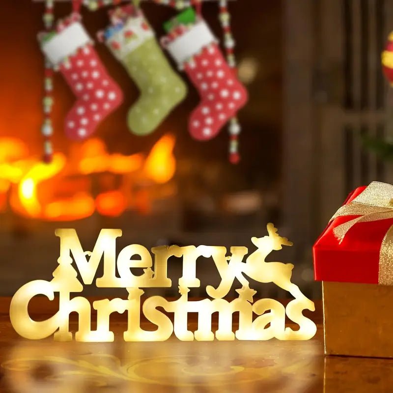 Merry Christmas Glow Light - Memories InsiteMERRY CHRISTMAS HANGER