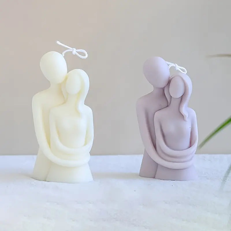 Hugging Couple Candle ( PACK OF 2 )
