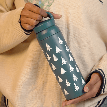 Winter Forest Design Vacuum Insulated Tumbler – 500 ML - Memories Insite