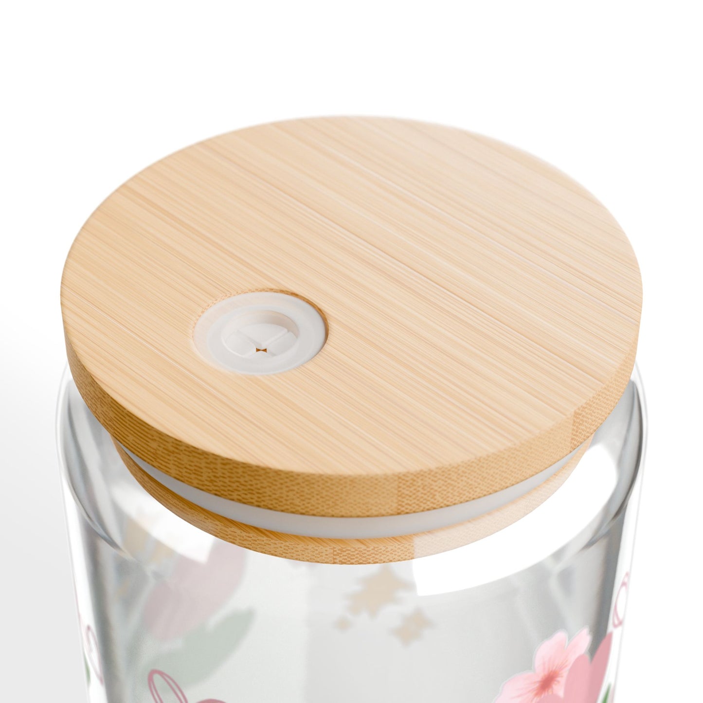 Personalized Tulip Glass Tumbler