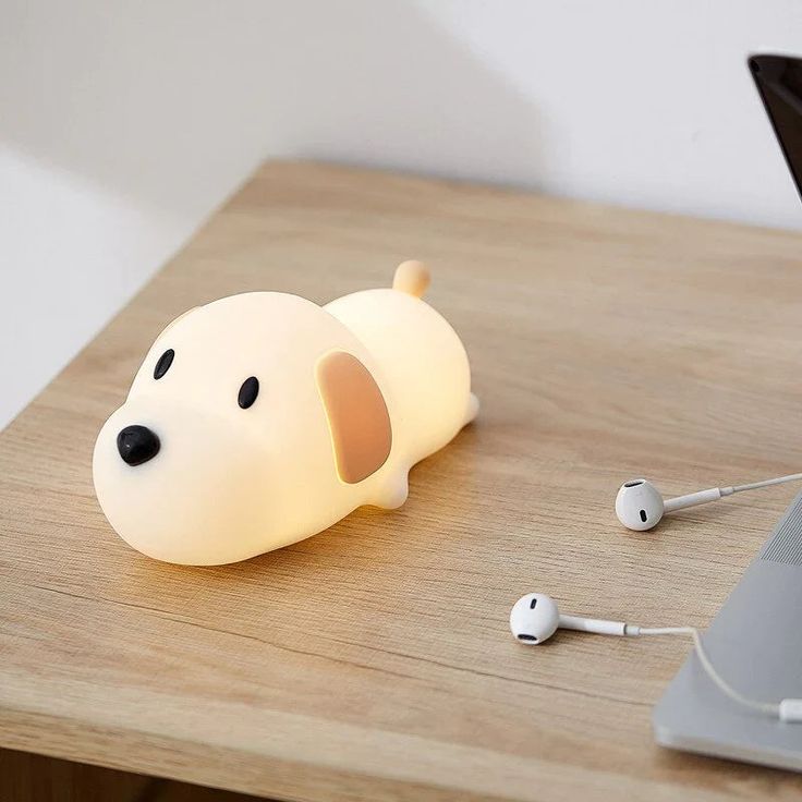 Cute Puppy Soft Silicone USB Rechargeable - Memories InsiteSilicone Sleeping Dog