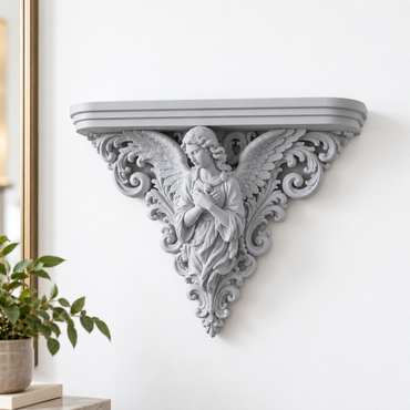 Angel Wall Shelf Decorative Wall Mounted Display Shelf