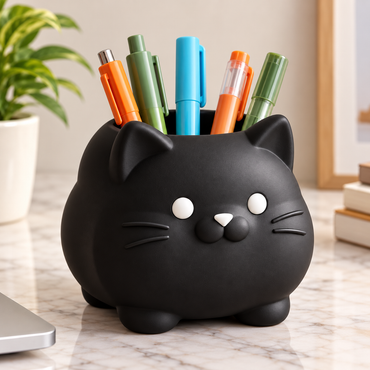 Cute Cat Piggy Bank Coin Bank for Kids & Home Decor
