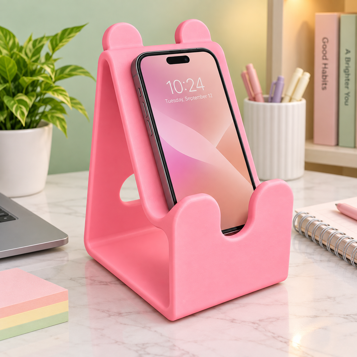 Cute Bunny Phone Stand | Desk Mobile Holder