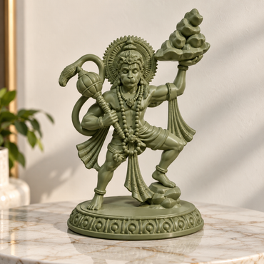Lord Hanuman Idol | Hanuman Statue for Home & Office Decor | Spiritual Decorative Showpiece