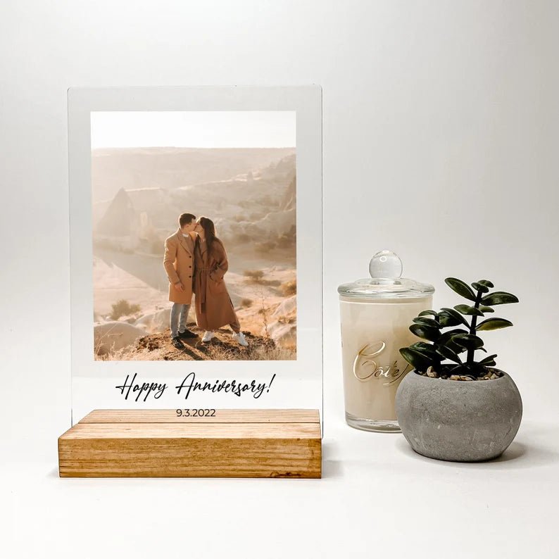Personalized Custom Photo Frame Lamp - Memories Insite