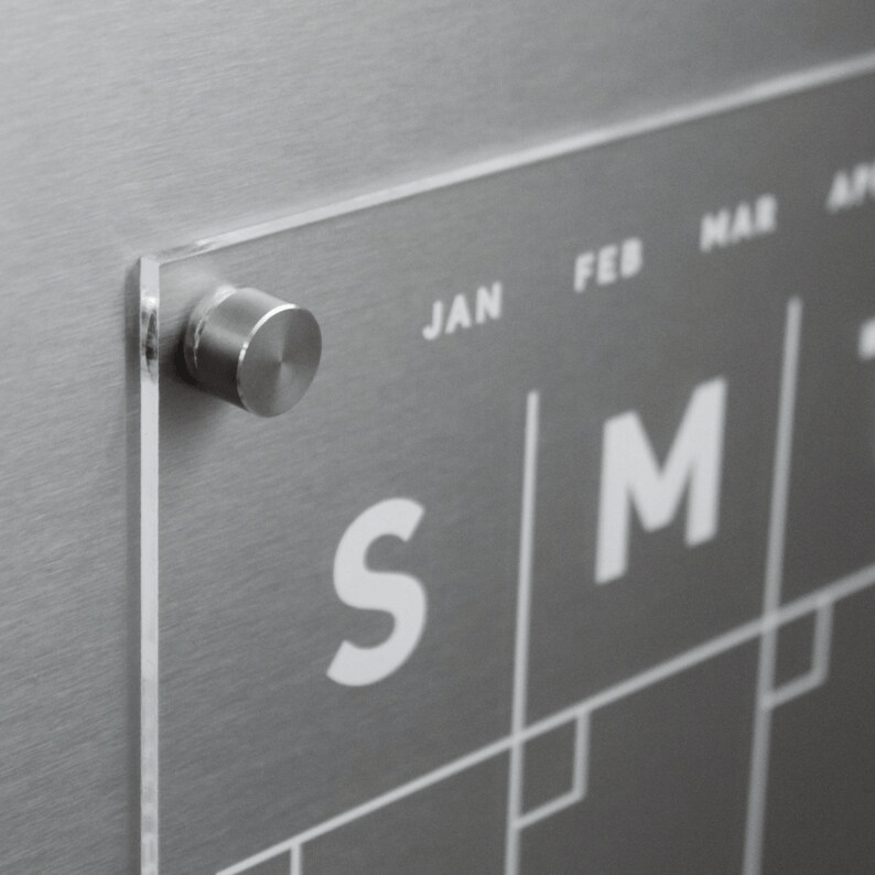 Magnetic Acrylic Board All-in-One Monthly & Weekly Planner