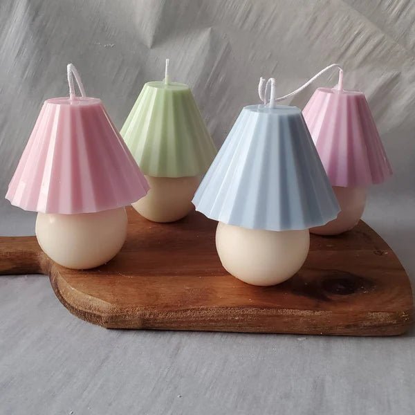 PACK OF 2 Table Lamp Shape candle - Memories InsiteTABLE LAMP SHAPE CANDLE - PACK OF 2