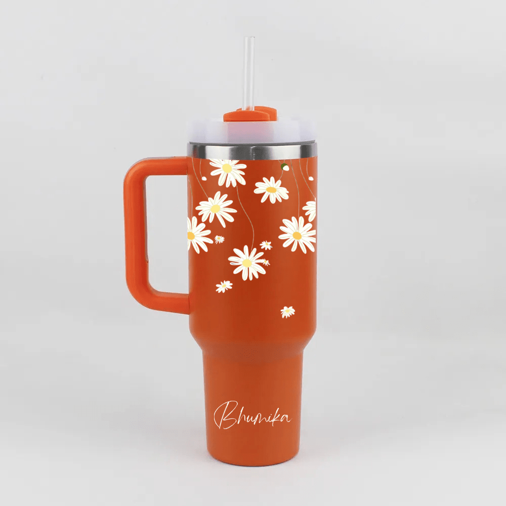 Personalized BotaniCup™ Tumbler with Straw & Lid - Memories Insite