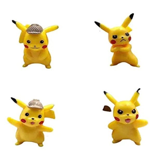 Pikachu Action Figures (Set of 6) - Memories InsitePIKACHU ACTION FIGURE ( SET OF 6 )