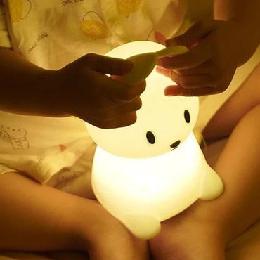 Cute Silicone Bunny Night Light - Memories Insite(154 bunny lamp )