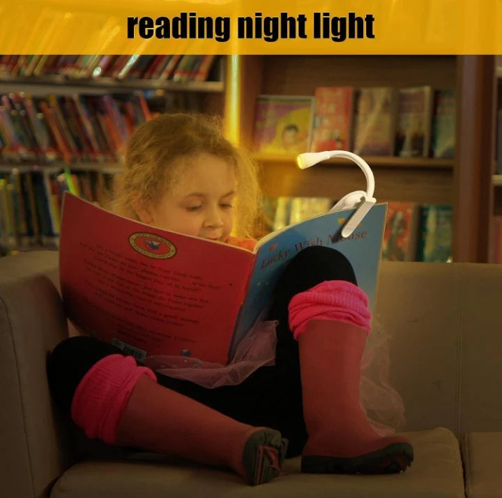 Clip-On LED Reading Light with 3 Modes ( FREE Erasable Pen Set )