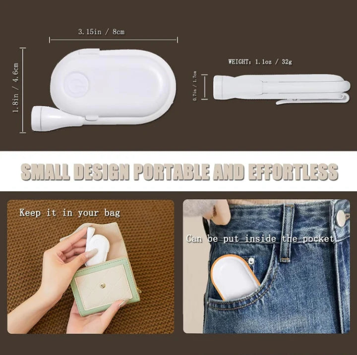Clip-On LED Reading Light with 3 Modes ( FREE Erasable Pen Set )