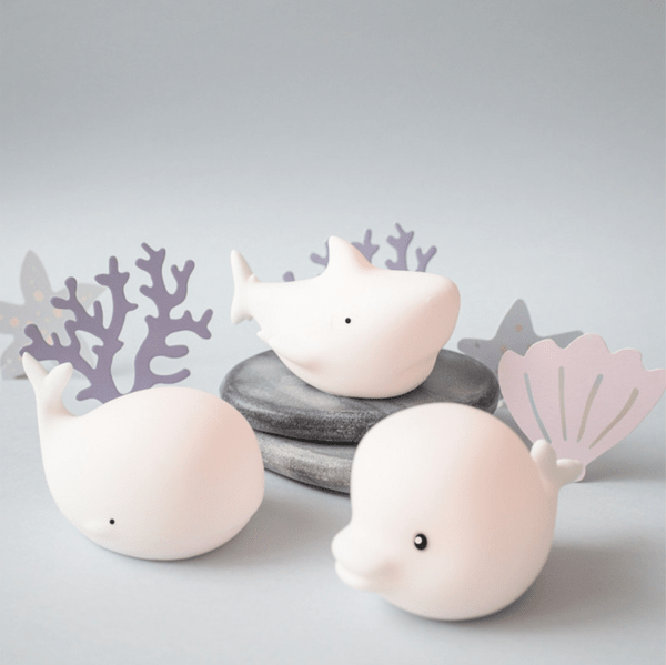 Cute Ocean Nursery Silicone Night Light Pack of 6 - Memories Insite