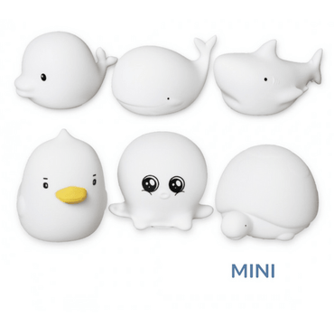 Cute Ocean Nursery Silicone Night Light Pack of 6 - Memories Insite