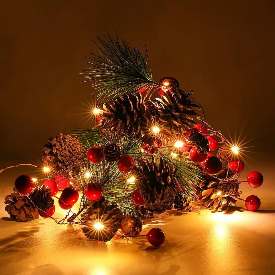 Christmas PineCones String Lights - Memories InsitePINCONE LIGHTS