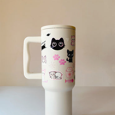“Kitty Paw Tumbler – Leak-Proof & Stylish”