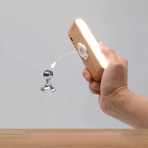 Magnetic small wall lamp - Memories InsiteMAGNETIC SMALL LAMP-BROWN