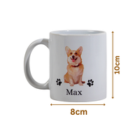 PawPrint Personalized Mug – Custom Pet Photo Mug