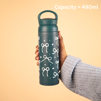 Green Flow Bow Tumbler