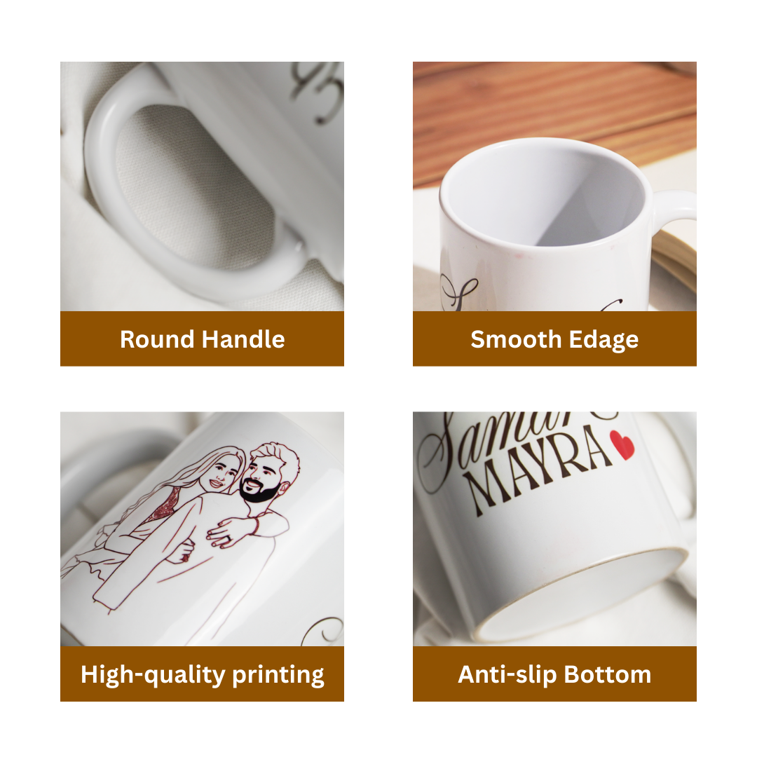 Together Print Personalized  Mug