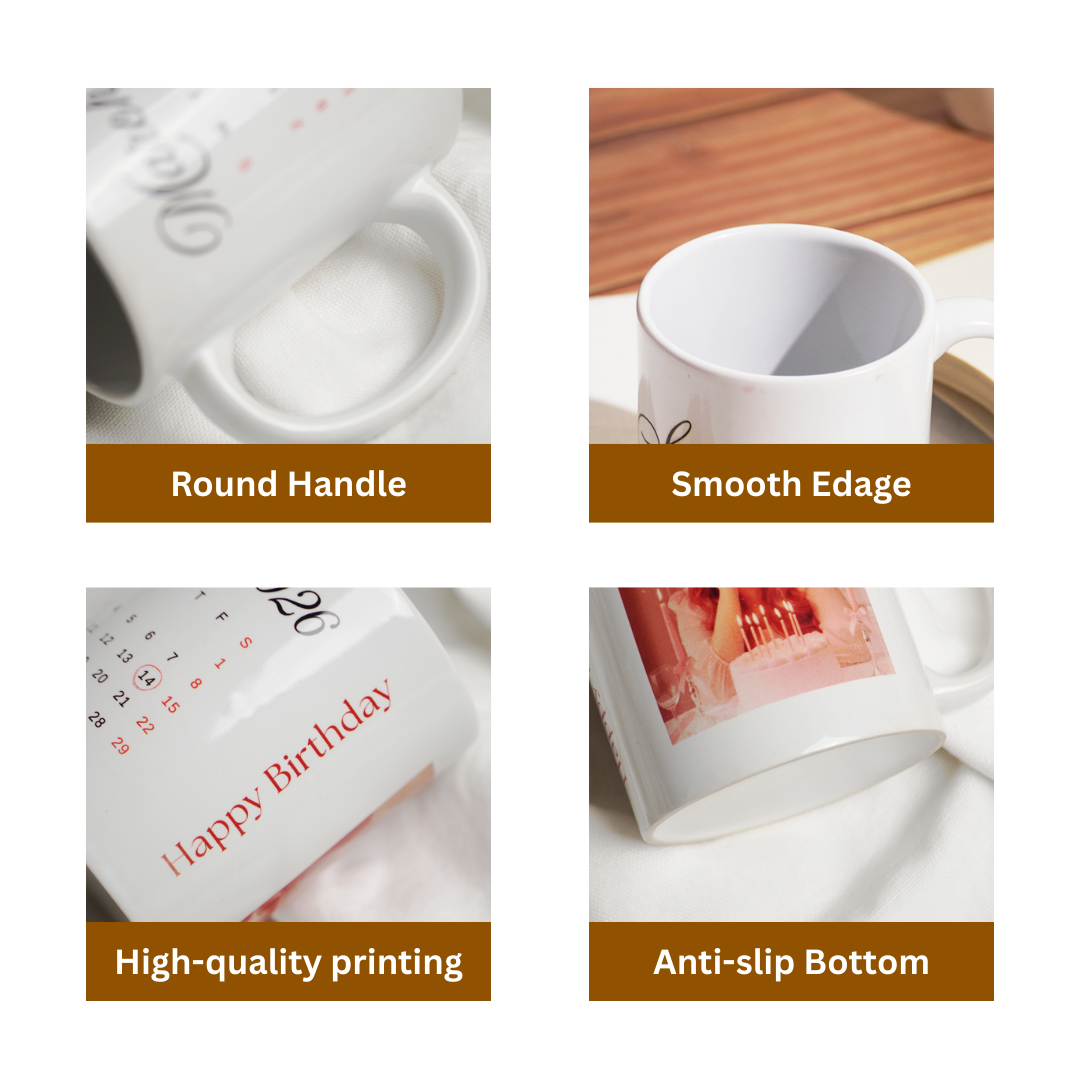 Birthday Print Custom Mug