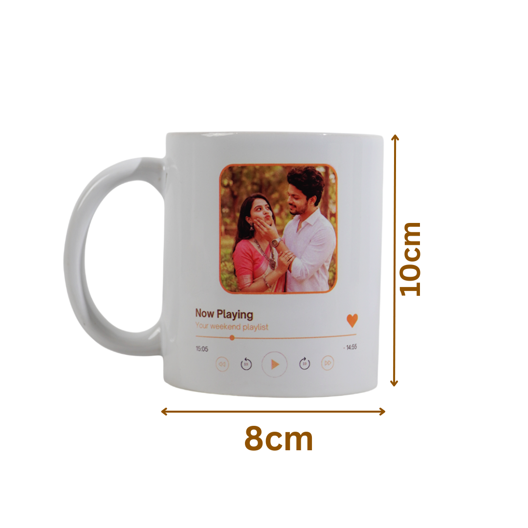 Couple Playlist Personalized Mug