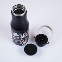 Floral Printed Stainless Steel Water Bottle