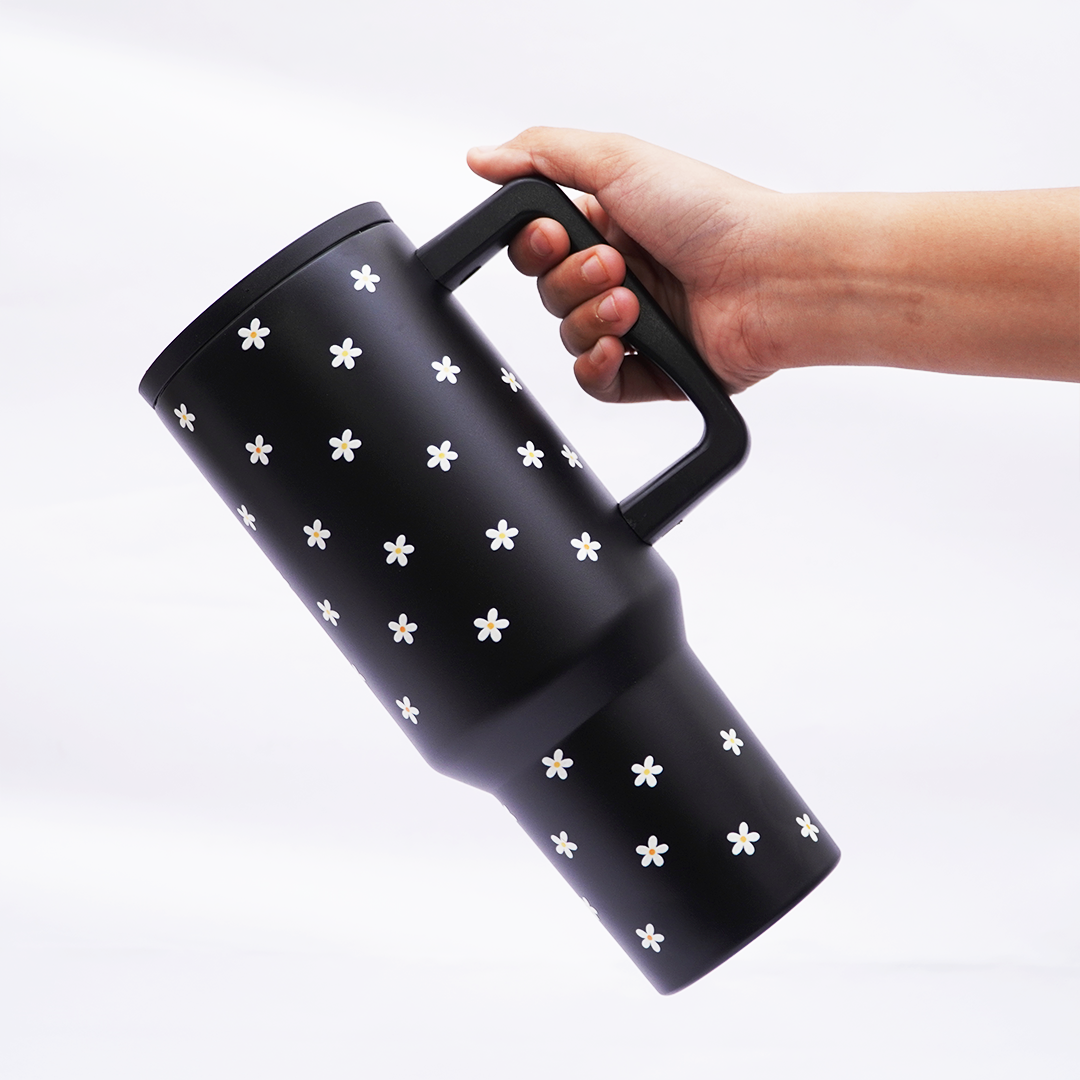 Black Stainless Steel Insulated Tumbler