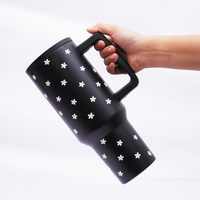 Black Stainless Steel Insulated Tumbler