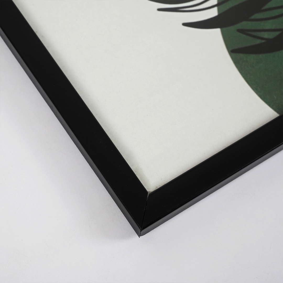 Minimalist Geometric Wall Art Frame Set-6 – Modern Botanical Abstract Wall Decor