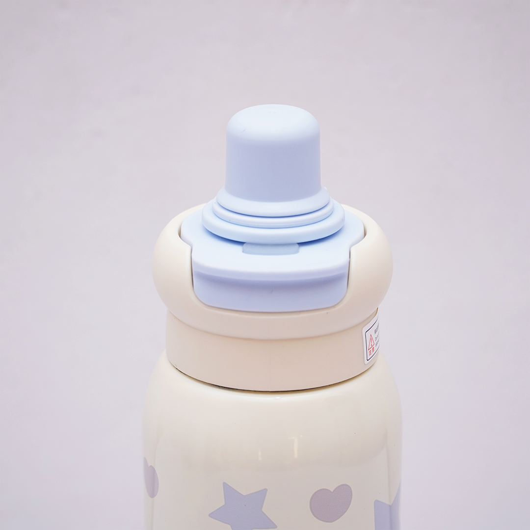Cute Bear & Star Stainless Steel Sipper Bottle