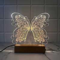 Butterfly Glow 3D Desk Lamp – Grace in Every Light
