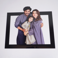 Personalized Family Photo Frame | Custom Cartoon Portrait Frame
