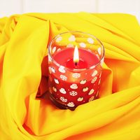 Set-3 Snowman Christmas Scented Glass Candles