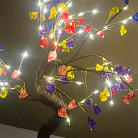 Memories Insite LED Bonsai Crystal Tree Light – 45 cm Decorative Night Lamp