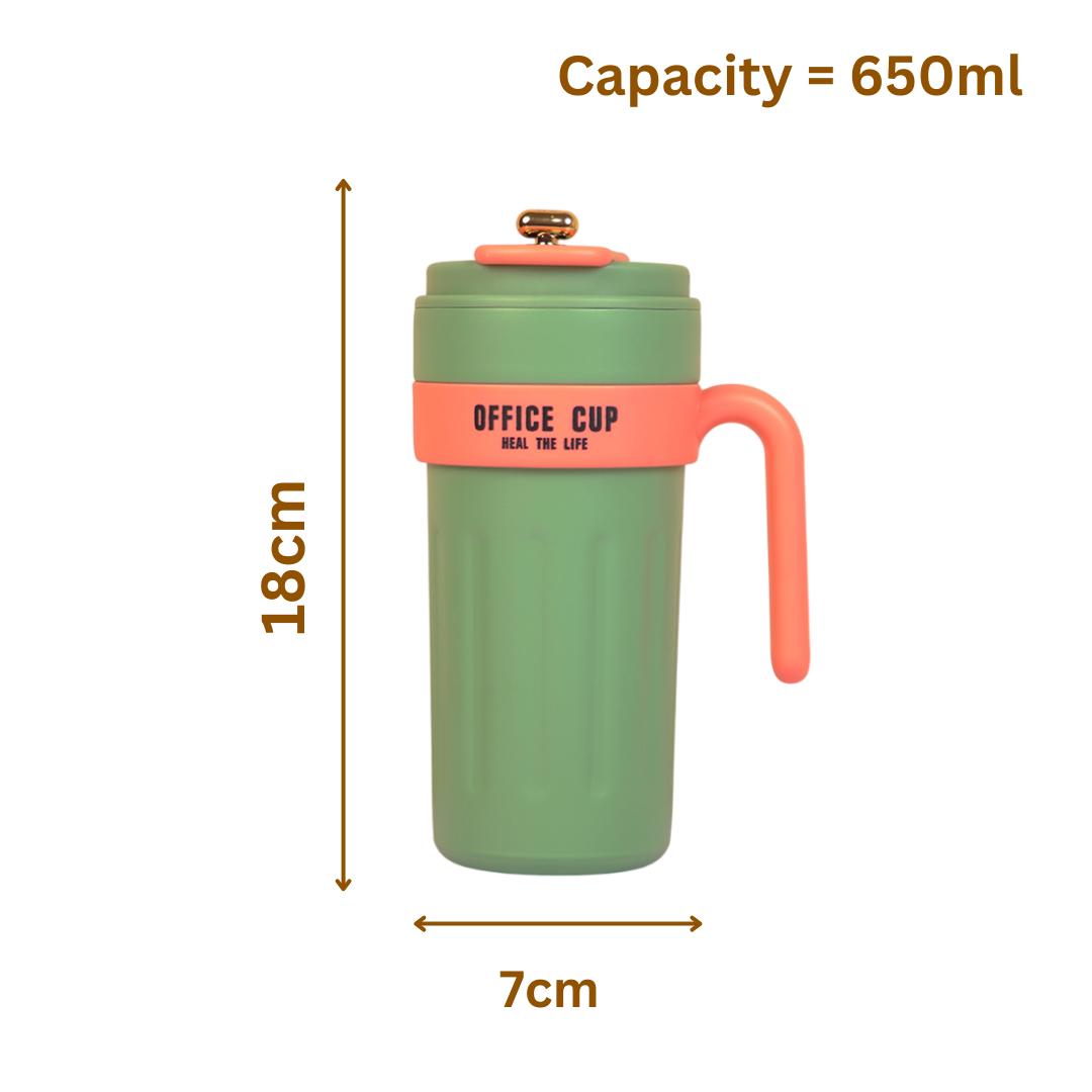 Stylish & Easy Carry Travel Cup