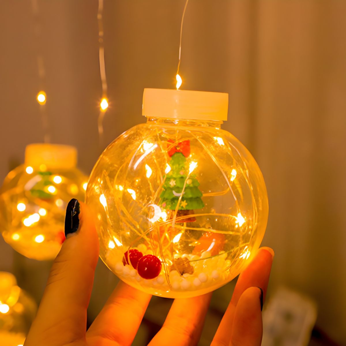Christmas Wishing fairy Ball Light Decor
